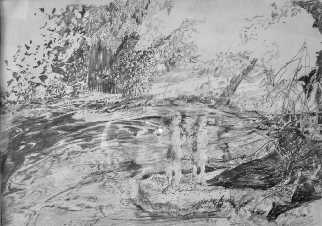 Rivière imaginaire 21x29cm